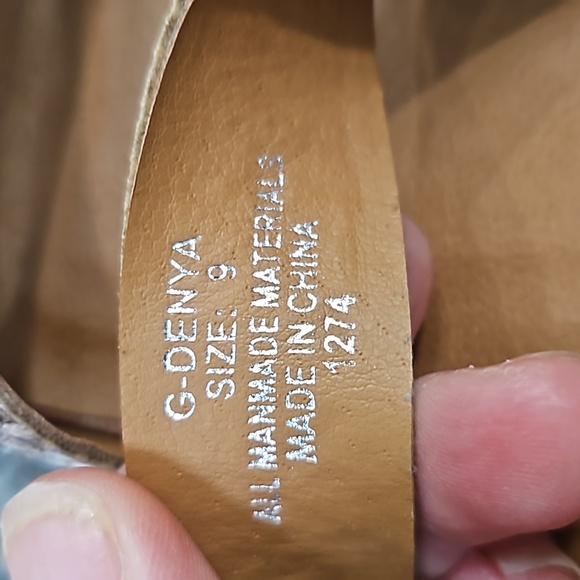 MADDEN GIRL, SZ 9. SANDALS WITH 3.5 CHUNKY HEEL. - Picture 7 of 11